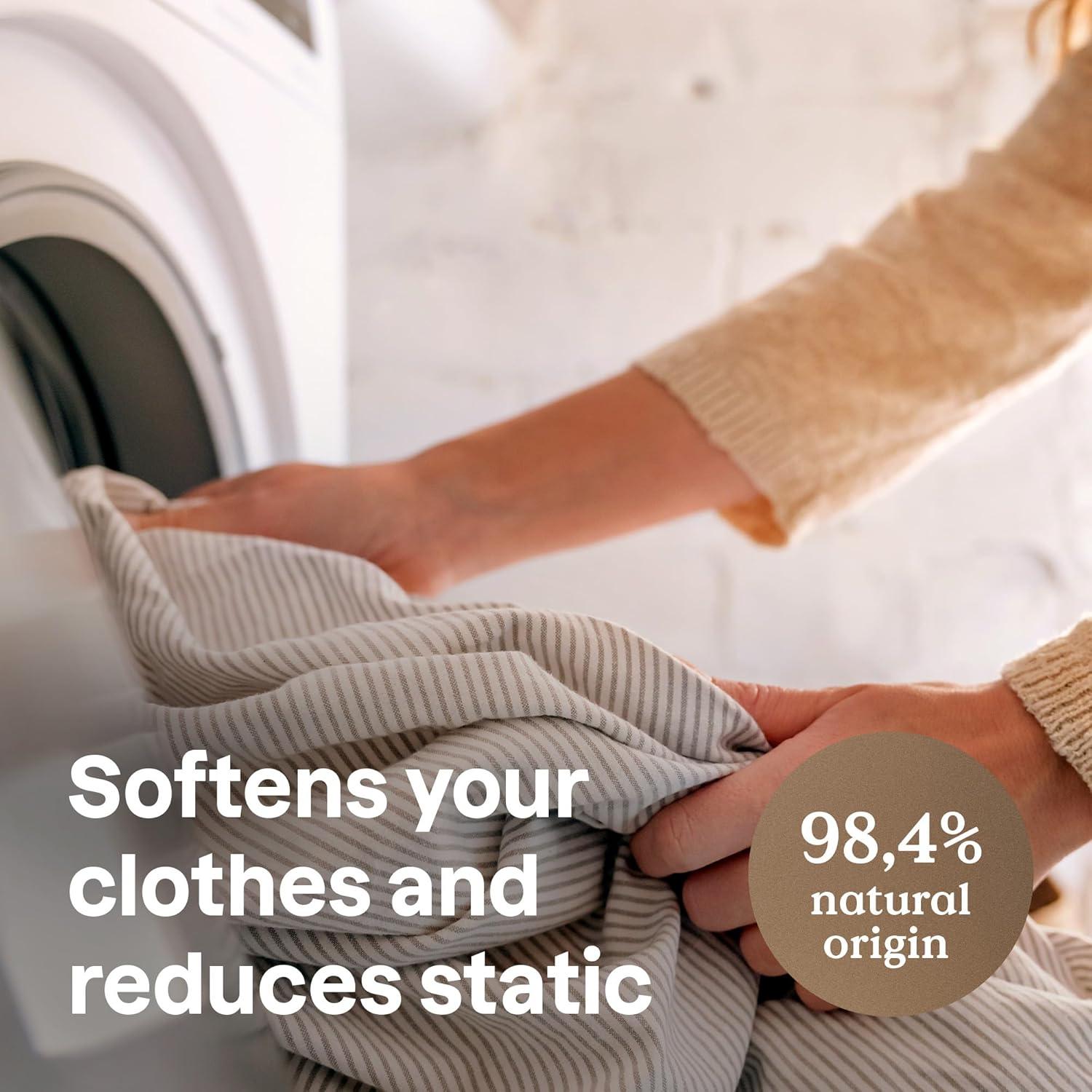 image:imageATTITUDE Liquid Fabric Softener Natural Origin Ingredients For White and Colored Clothing Deodorizes Gentle on Delicate skin Infused With Essential Oils Geranium amp Lemongrass 38 Loads 32 Fl OzGeranium  Lemongrass