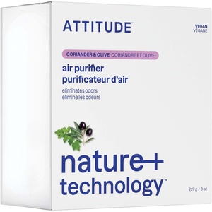 image:imageATTITUDE Odor Eliminator with Activated Carbon PlantBased Air Purifier Vegan Passionfruit Scent 8 OuncesCoriander  Olive