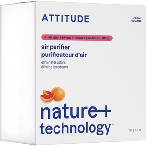 image:imageATTITUDE Odor Eliminator with Activated Carbon PlantBased Air Purifier Vegan Passionfruit Scent 8 OuncesPink Grapefruit