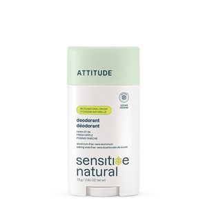 image:imageATTITUDE 48 Hour PlasticFree Deodorant for Sensitive Skin Fresh AppleFresh Apple